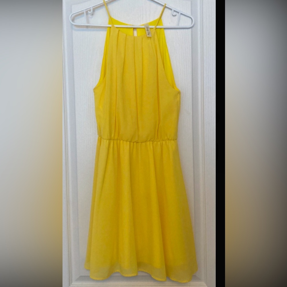 Lovely Day Bright Yellow Dress